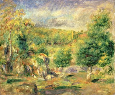 Pont-Aven, 1892 - Pierre Auguste Renoir